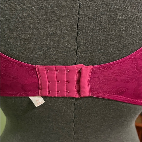 Cacique Fuchsia Look Lace Bra - Picture 6 of 12